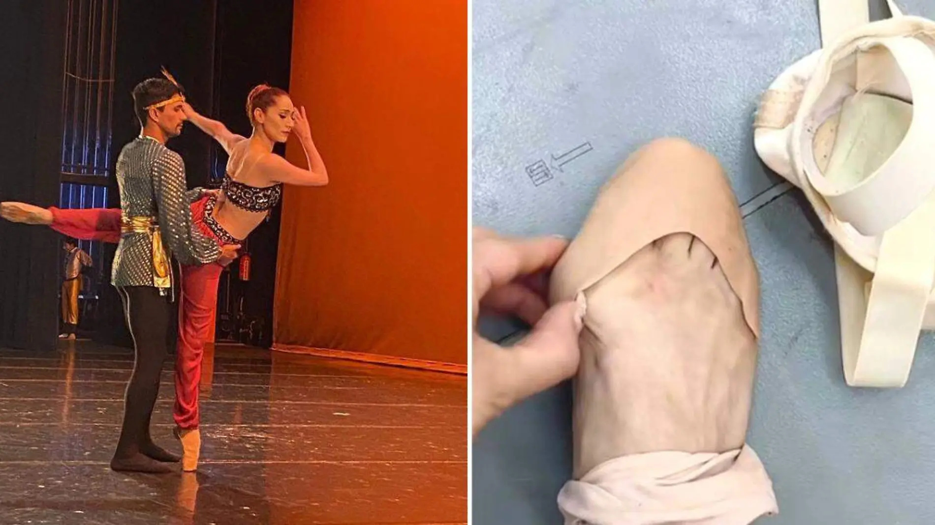 Bailarina de ballet muestra sus 'pies feos' e impacta a TikTok